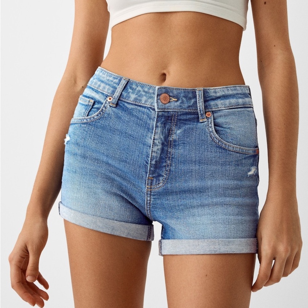 COPY - Wax Jean Women's Blue Denim Shorts
